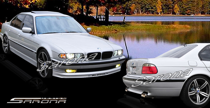 Custom BMW 7 Series Body Kit  Sedan (1995 - 2001) - $1290.00 (Manufacturer Sarona, Part #BM-055-KT)